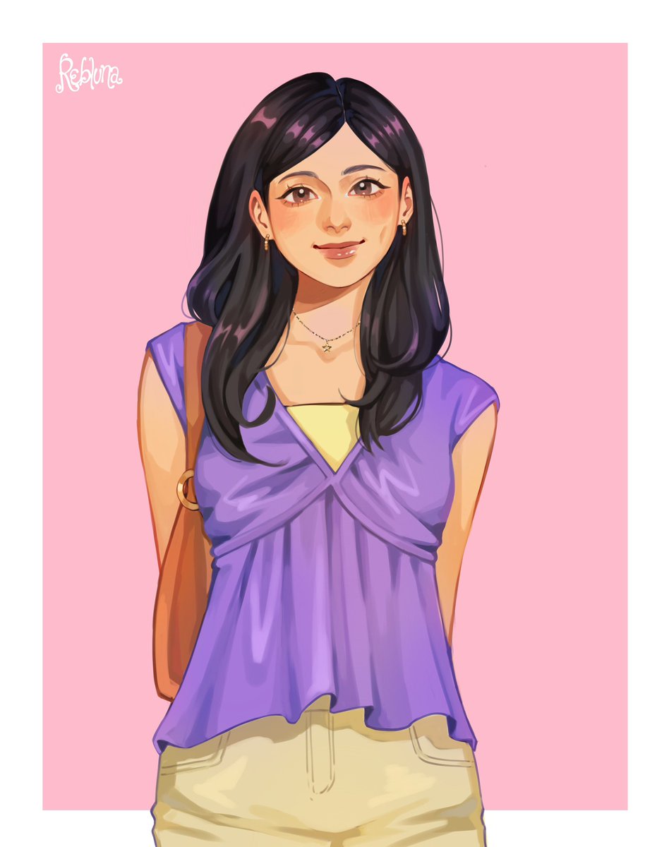 My lovely commission of myself from <a href="/reblunaa/">lori 🪷</a> ! 💌 highly recommend her to commission from!!!