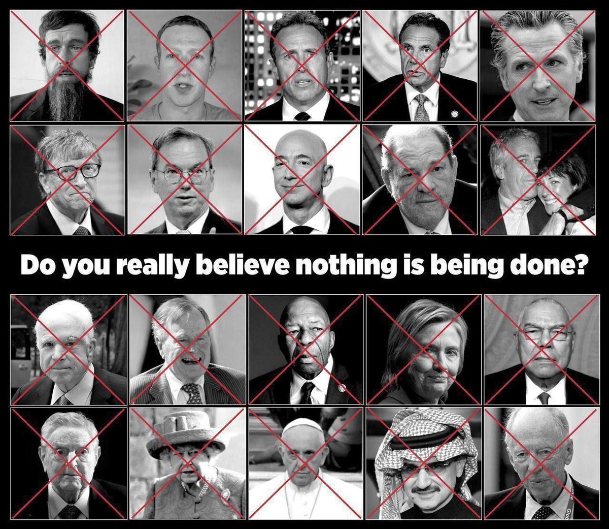 Real_QAwakening's tweet image. Nothing is happening. These people just mysteriously fall from grace. Some of them dead. 

But Q is a psyop. 

😂...

The more people think Q is a psyop, the more arrests, executions Q is going to do in stealth mode. 

Are you tired of winning yet? I’m not...
The Storm is here.