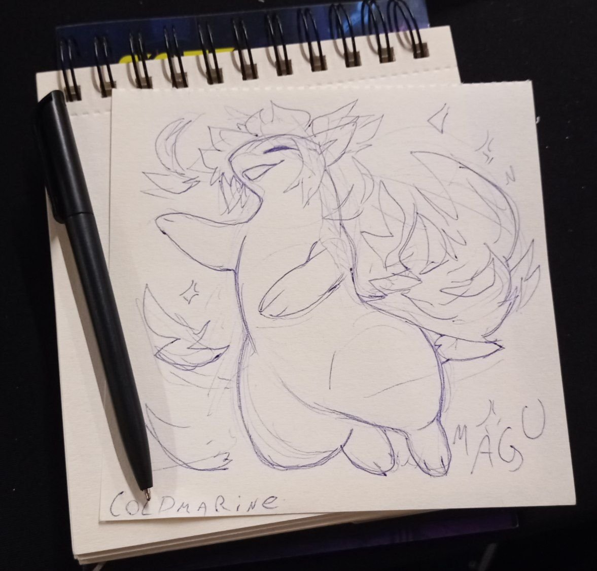 The Great Blue 氷 tweet media