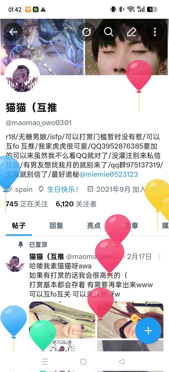 猫猫（互推 tweet media