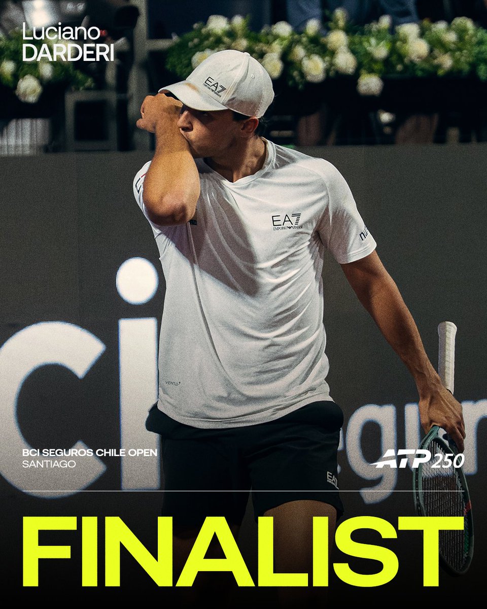 The hot streak continues 🔥

<a href="/Lucianodarderi_/">Luciano Darderi</a> defeats Baez 6-4, 6-3 to make his second final of the season.

<a href="/chile_open/">Bci Seguros ChileOpen</a> | #ChileOpen