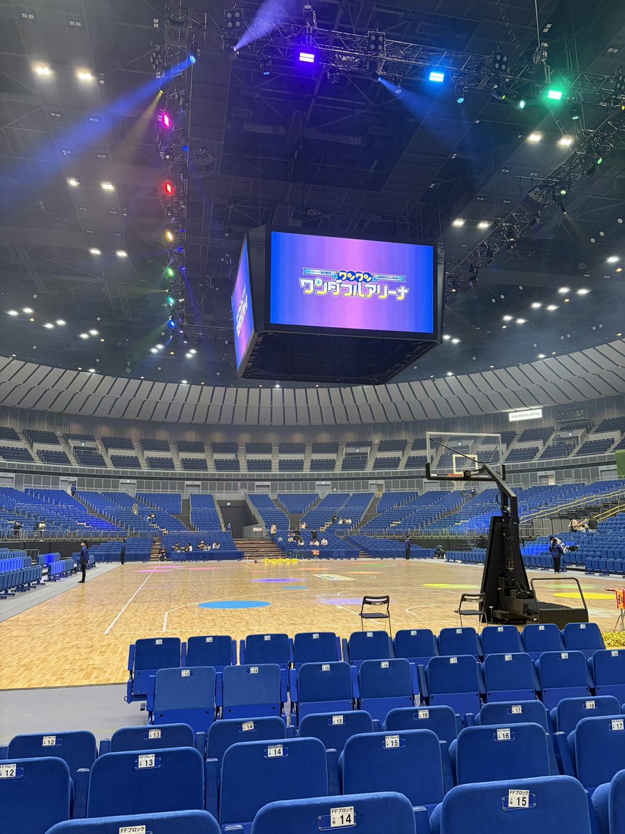 soreton34's tweet photo. 2026年ワンワン『ワンダフルアリーナ』

横浜アリーナ到着しました🐶
#わんわん
#いないいないばあ
#ぽうぽ
#シュッシュ https://t.co/j2EVqWg59o