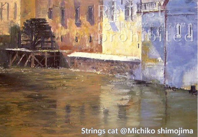 20年以上前の絵が出てきたのでご紹介😂学生の時に研修でチェコの