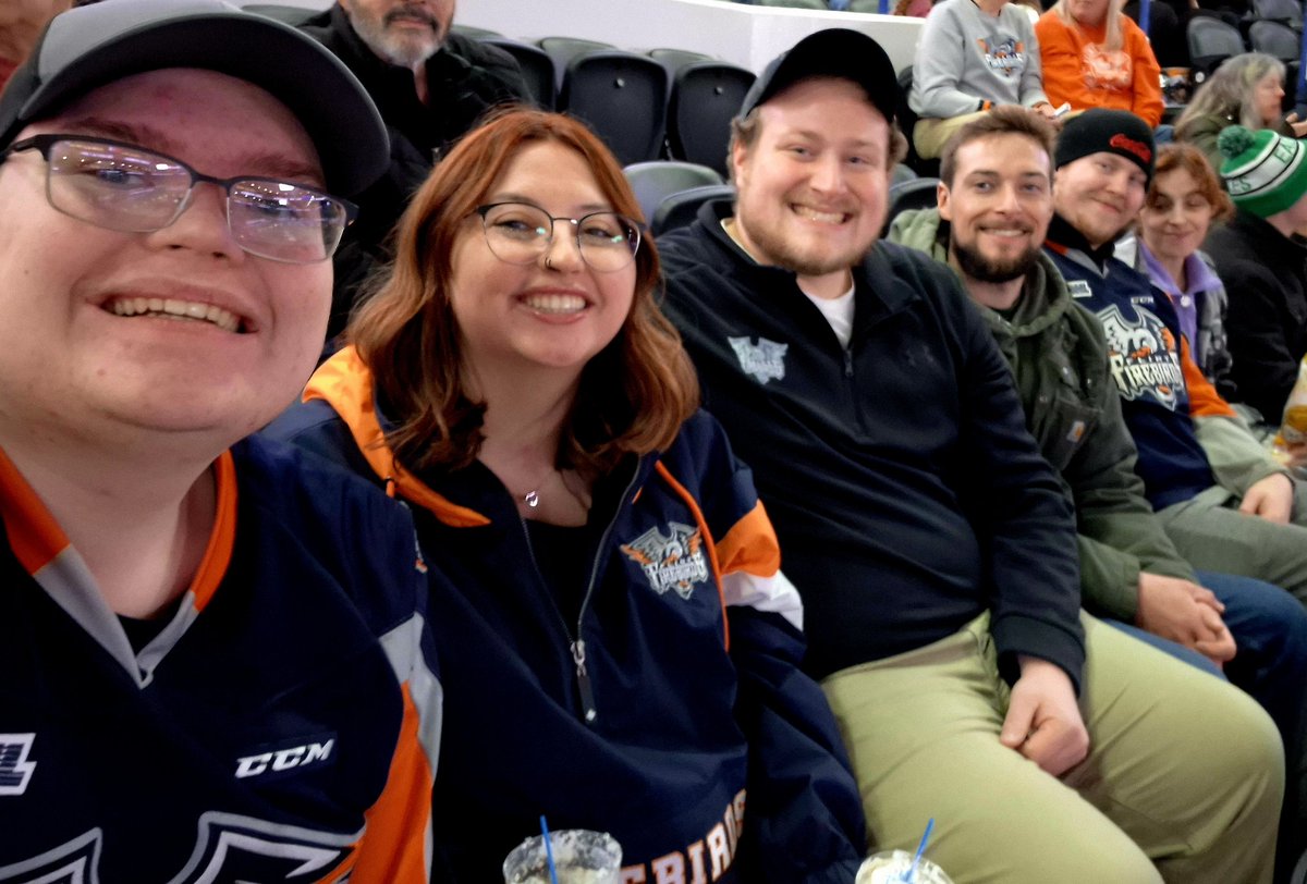 brad_obrien1's tweet photo. @FlintFirebirds 
Smile of the Knight 
Section 18, row D, seats 7-12
#FuelTheFIRE https://t.co/hhHbrSPW2W