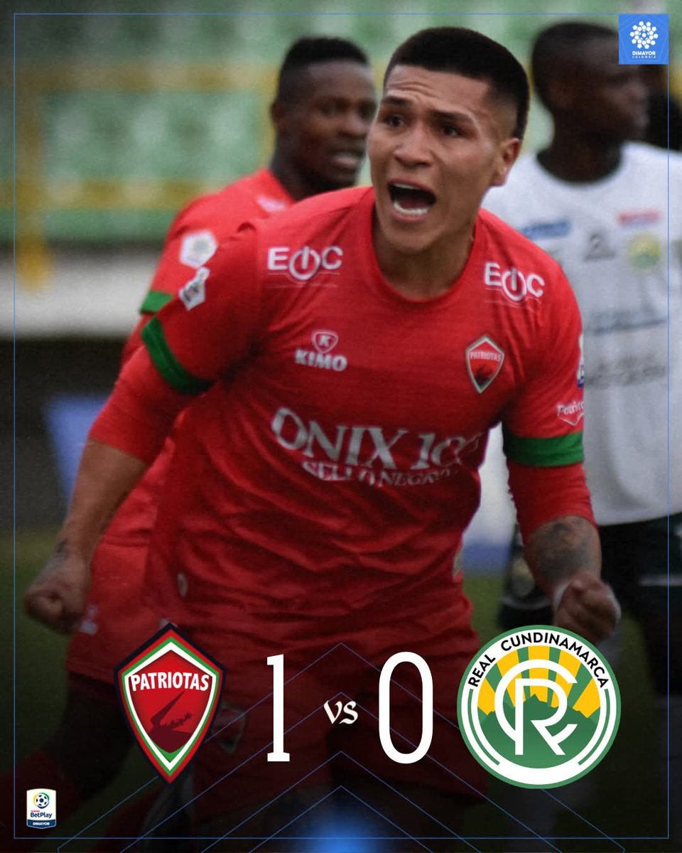 🔴🟢🔴 El pastuso Johan Camilo Campaña le dio el triunfo a <a href="/Patriotas_Boy/">Patriotas Boyacá</a> con su gol al minuto 84 sobre <a href="/RealCundi/">Real Cundinamarca</a> por la séptima fecha del Torneo de la Primera B en Colombia. El equipo de Tunja llegó a 8 puntos, producto de dos victorias, dos empates y tres derrotas.
