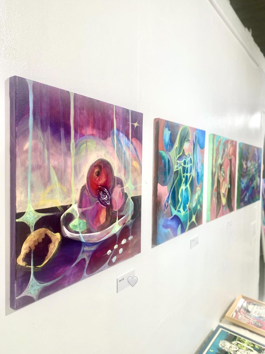 copypeople4's tweet image. 🟠COPY HOUSE🟠
3/1 (sun)
today’s Open
14:00 ➡︎ 22:00
member / hiroshi

***

sota solo EXHIBITION
“ALCOHOL”

昨日より開催。
初日は多くの方にお越しいただき
ありがとうございます🏡

堀口大學訳「アポリネール詩集」
“アルコール” にインスパイアを受け
セレクトされた新連作7点に加え、