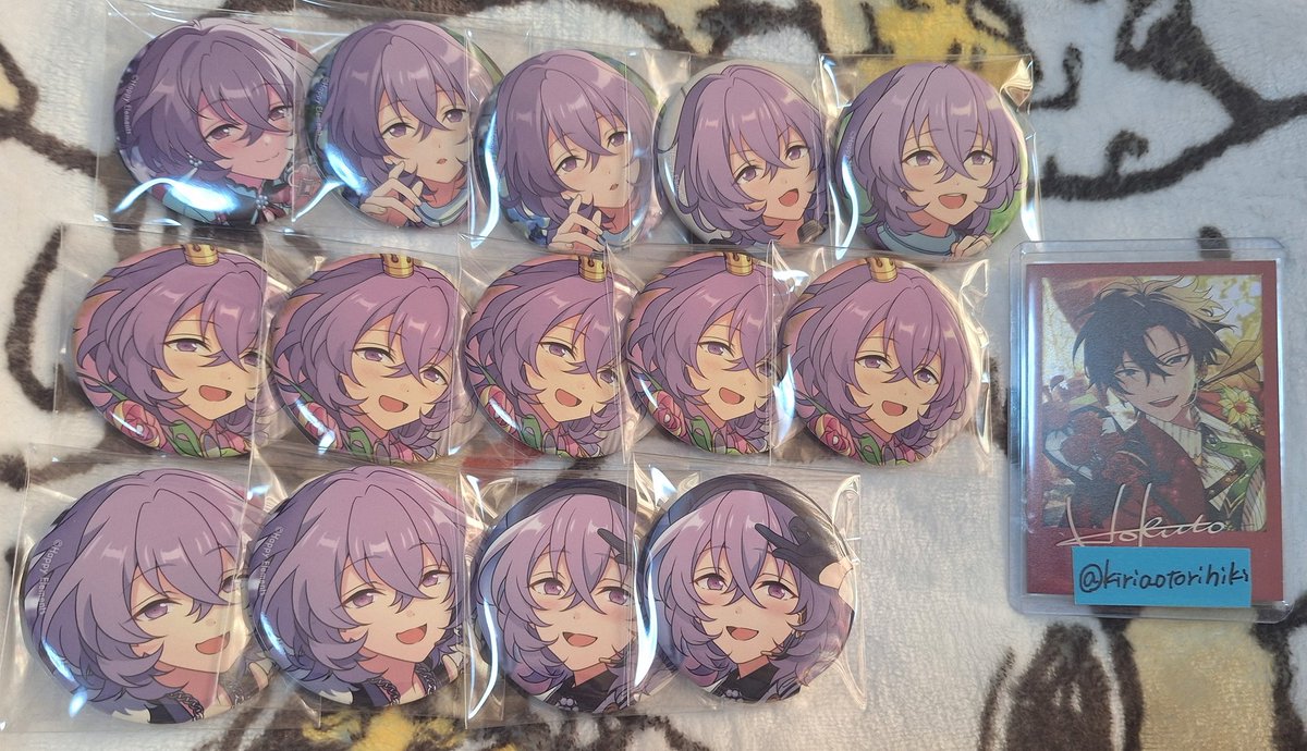 あんスタ(譲渡) 缶バッジ 出⇒ユメ 求⇒定価＋送料(☆5は全てまとめて