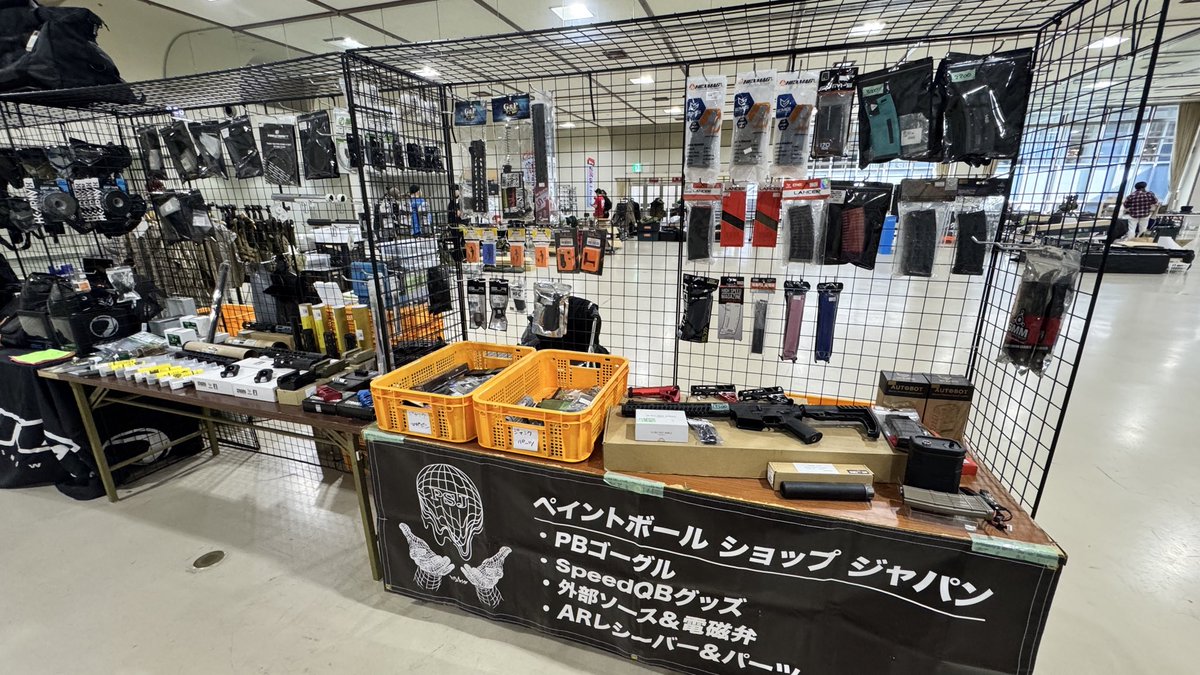 PbShopJapan's tweet photo. □PSJ  CARAVAN

本日は  #中部ガンマーケット に出店です🤗
ゴーグルのラインナップも増え、HOSTILEも入荷しております🥳
お近くの方は是非、ご来場ください🫡
お待ちしております🙇‍♀️

 #PSJ #中部ガンマーケット https://t.co/ojgvyAQHGY