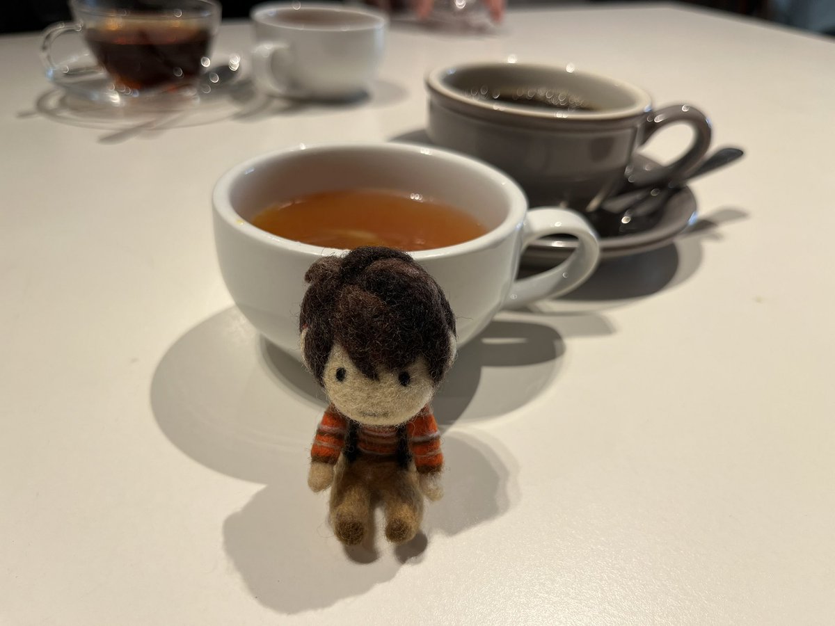 sa_klimt's tweet photo. たいがさんとちびかいとは元気です☕️ https://t.co/ljWQDxVNvB