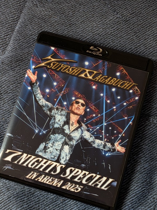 先日放送された長渕剛 7 NIGHTS SPECIAL in ARENA 2025をBDに焼いて