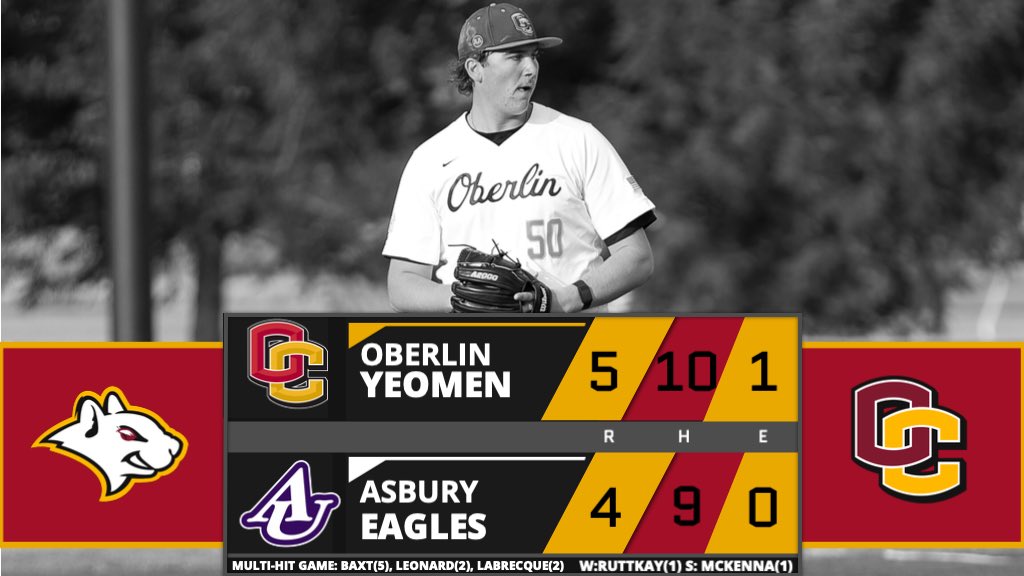 Oberlin Baseball tweet media