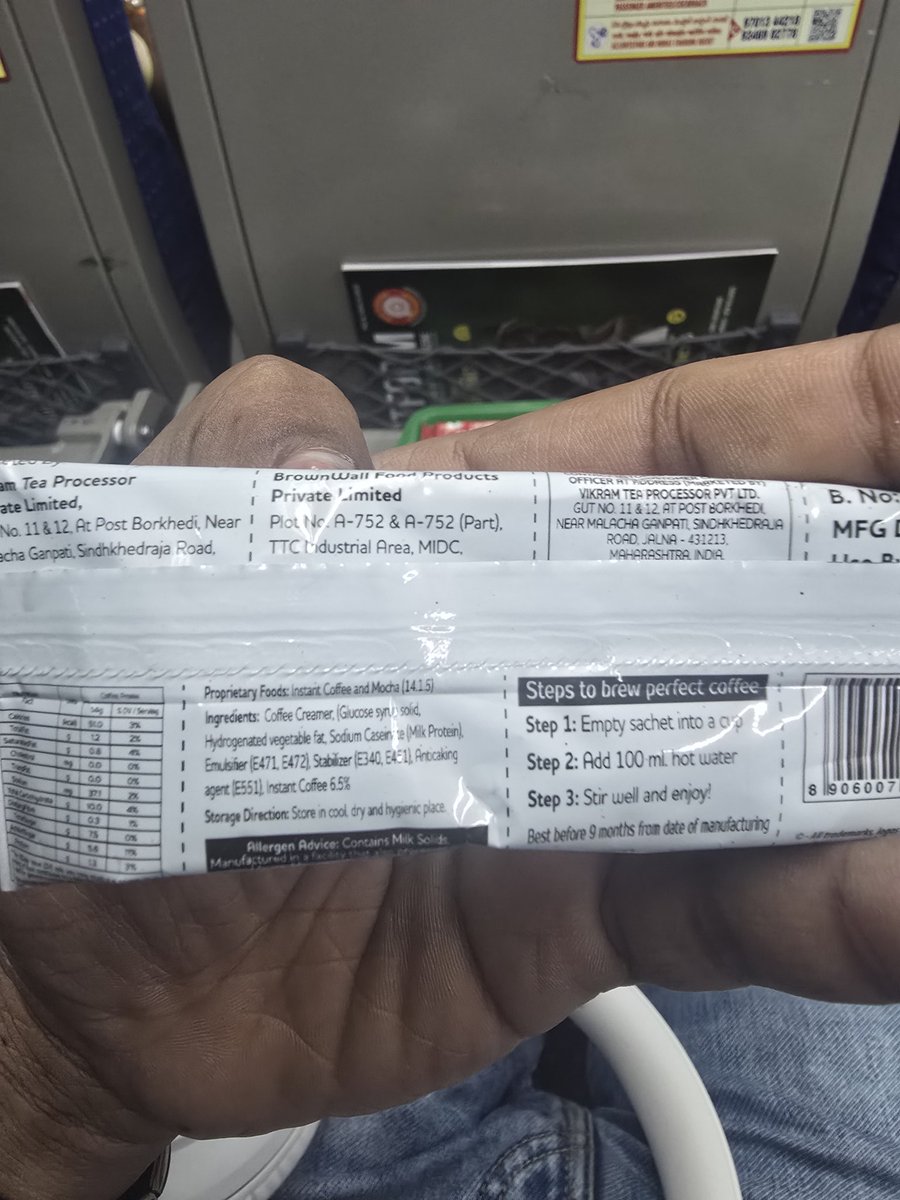 rkvch's tweet photo. Dear @IRCTCofficial @eCateringIRCTC
There's no use of me raising a complaint, you just send someone to convince me that it's gonna change next time and it still stays the same, it was one of the worst coffees I've ever had and I'm not gonna have this once again. https://t.co/R7tj1qmh4j