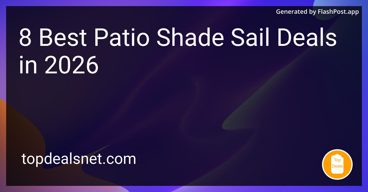alieGotha's tweet image. I just found the 8 best shade sail deals, and I can't decide which one to get! HELP. Seriously...check these out and vote for me! 😅

Source: topdealsnet.com/blog/best-pati…

 #landscapeartist #patios