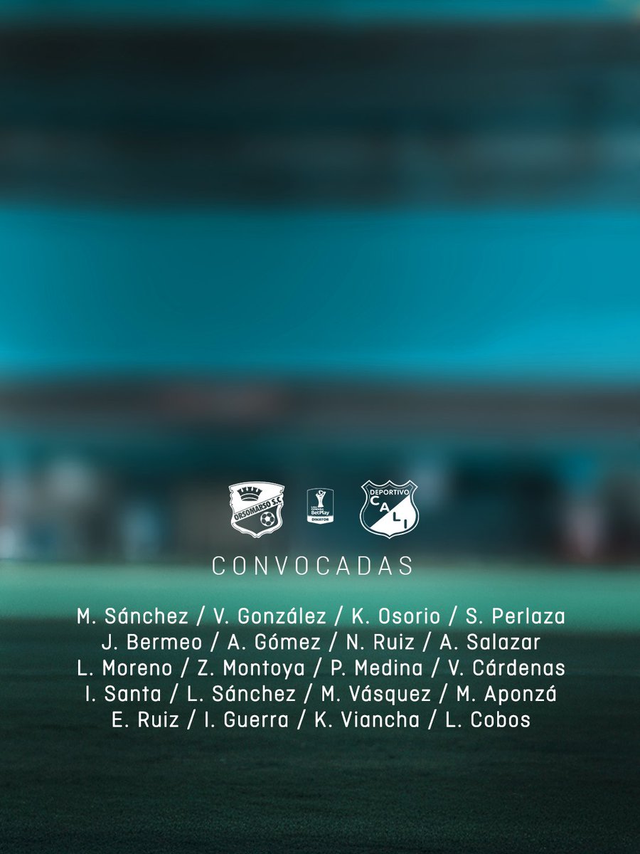 El técnico Jhon Alber Ortiz reveló el listado de las 20 futbolistas convocadas para el juego contra Orsomarso 📋⚽