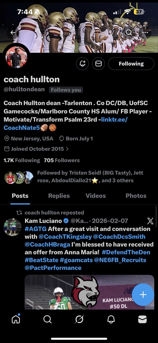 Michael “FROZONE” Roman CO’26 ATH tweet media