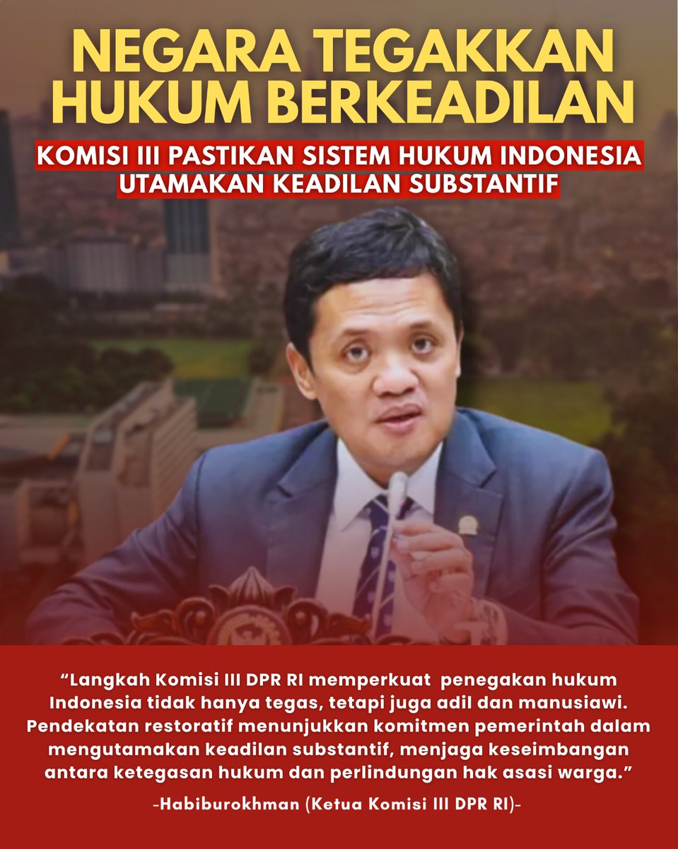 Langkah positif dari DPR, siap dukung kebijakan pro-manusia kayak gini terus #NegaraLindungiRakyat