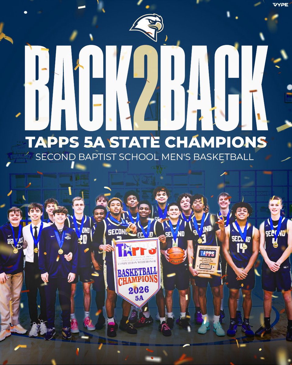 SecondBaptistSchoolAthletics tweet media