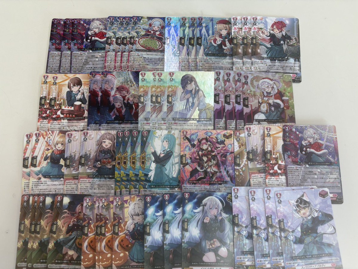 ヴァンガード スィートリンカーのデッキ入りました 18,000円