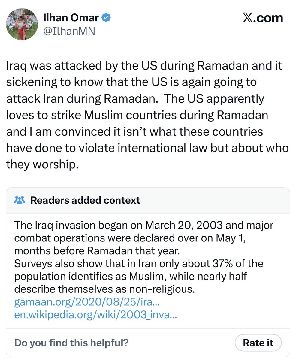 These people are eternal victims. They will go to all ends of the earth and make up facts to make themselves appear righteous, but they are vile. And yes, that includes Ilhan Omar.
