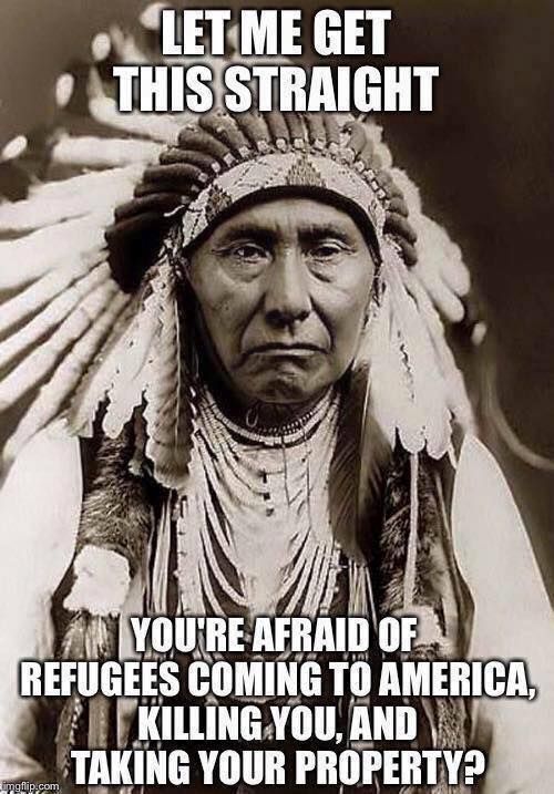 SethFromThe716's tweet photo. #CanYouTellMeWhy some people think it's their call what immigrants should or shouldn't be allowed here https://t.co/lg2IS2DoFo