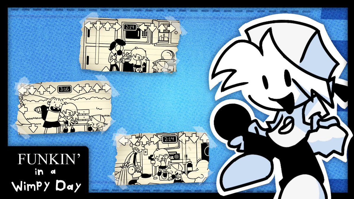 Funkin' in a Wimpy Day tweet media