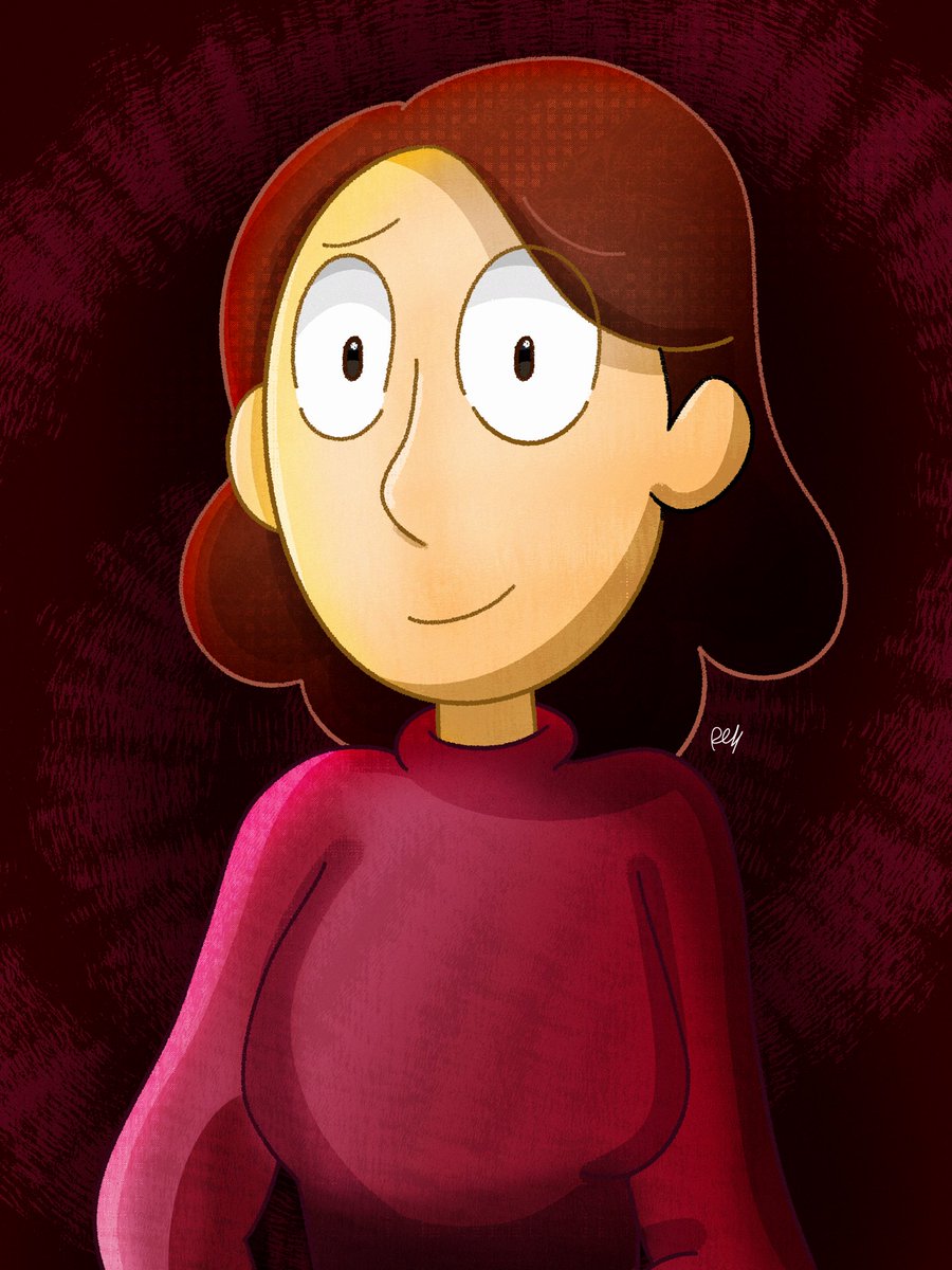 Decided to draw my wife just now

#hilda #hildatheseries