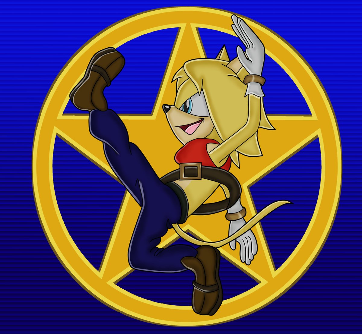 luigidile7's tweet photo. So I Finally Got To Play Shadow Generations (And I Liked It), But February Is Also Blue Mary's Birthday. So, Cross Pollination Happened, And So I Decided To Draw Blue Mary As A Dog Like Anton.

If You Like What You See, I Offer Commissions! Feel Free To Send Me A Message! https://t.co/g4J6TkHcCj