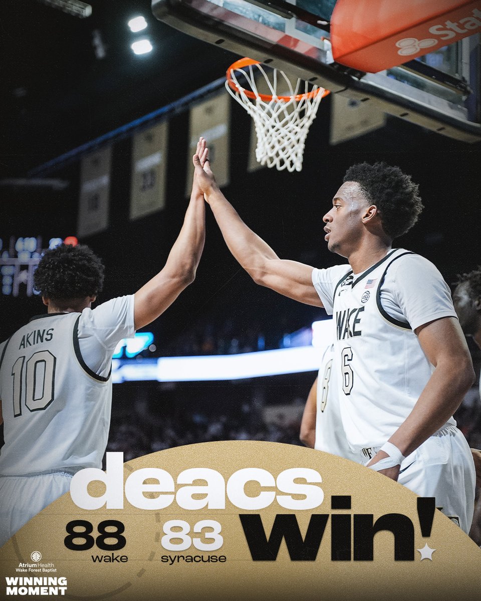 Wake Forest Men's Basketball tweet media
