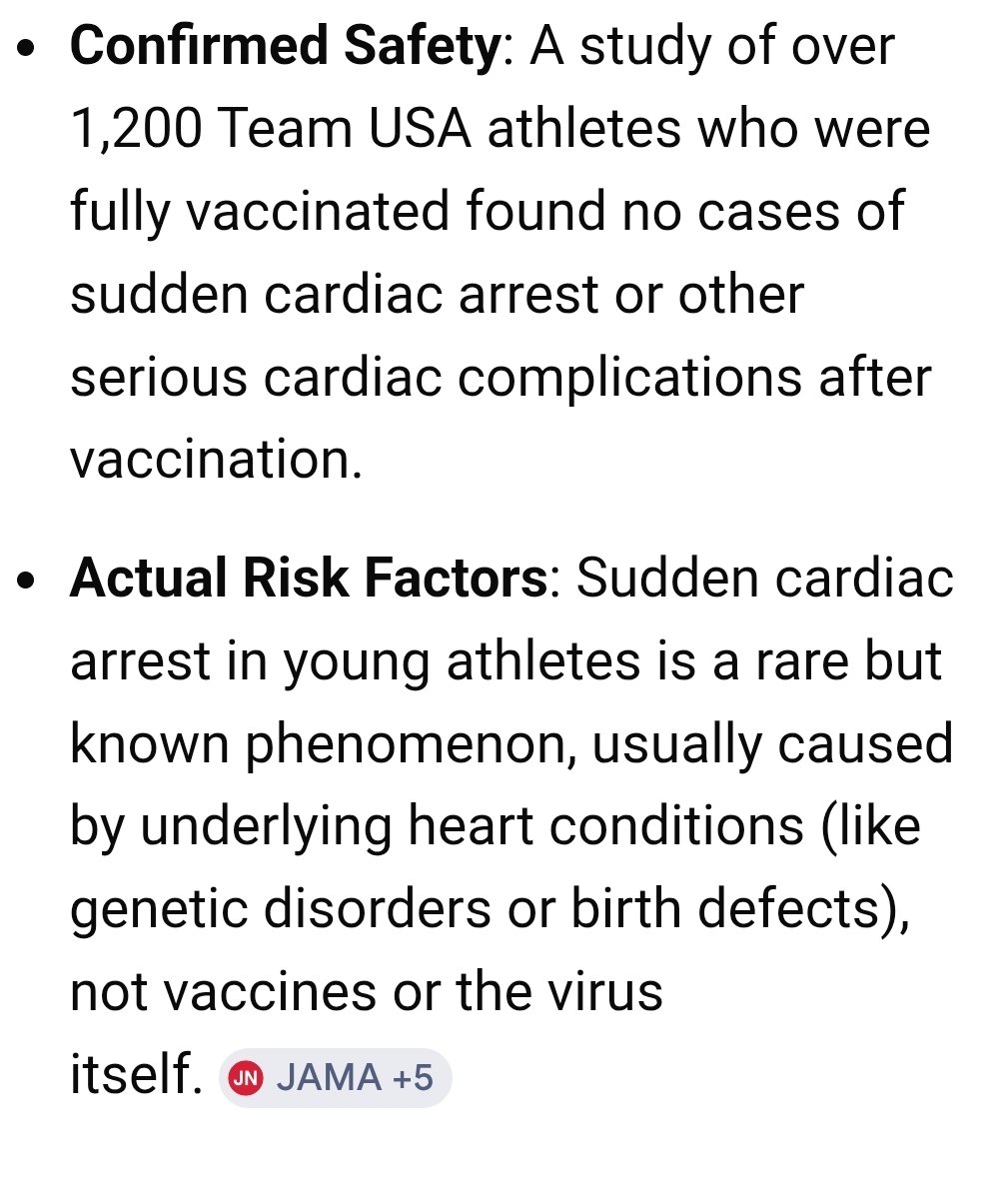 One person will just casually drop a lamba. " Thousands of athletes developed cardiac arrest after taking the COVID vaccines. No one says anything. So, everyone just assumes its true. 
Then they start to regurgitating what is essentially lies, lies and lies.