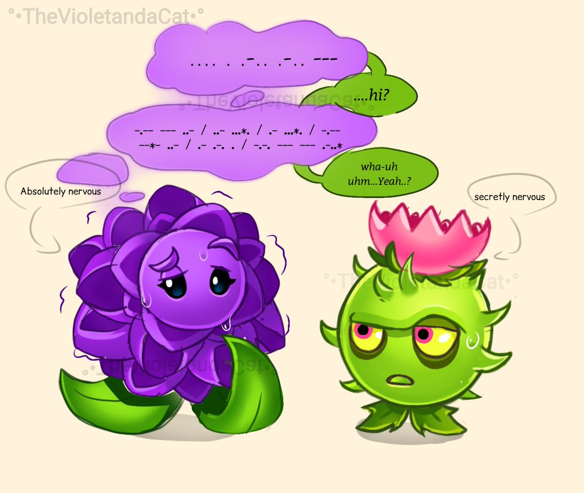 Thevioletandacat tweet media