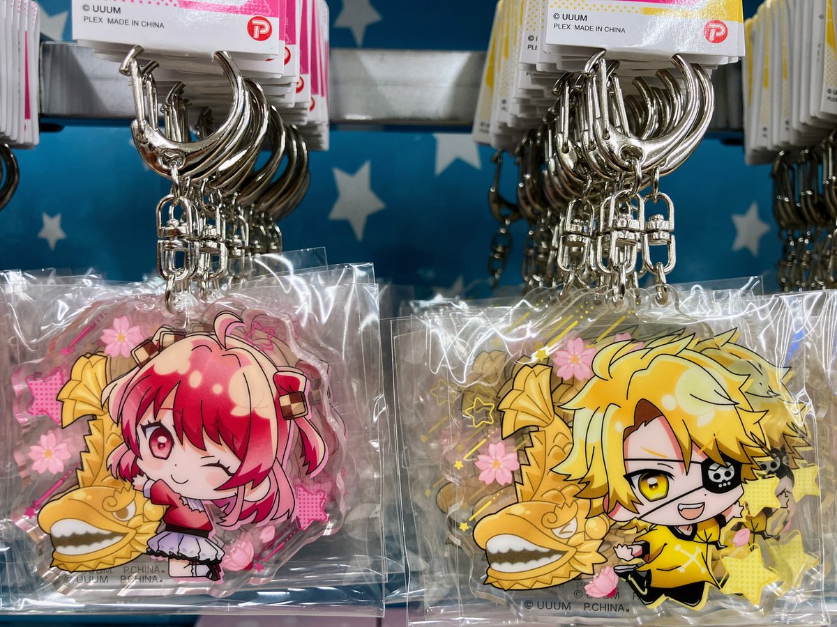 グッズ販売情報】 「カラフルピーチ」 ◾️ご当地キーホルダー／金鯱柄