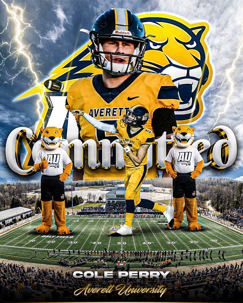 cole_perry5's tweet photo. Excited to announce my commitment to Averett University!!

Thank you God✝️
#AGTG 

@CoachQuinn19 @PatrickBolen9 @AJames_11 https://t.co/p2v75KQLI1