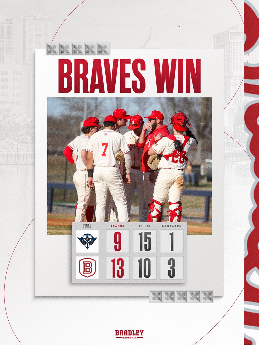 Bradley Baseball tweet media