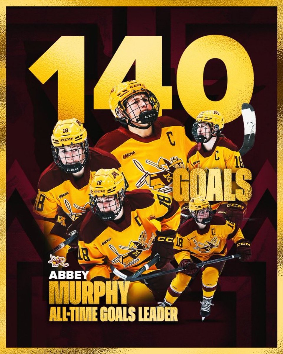 GopherSports's tweet photo. 𝐻𝐸𝑅. 〽️

Abbey Murphy is your #GWH all-time leading goal scorer. https://t.co/tDxJXatyha
