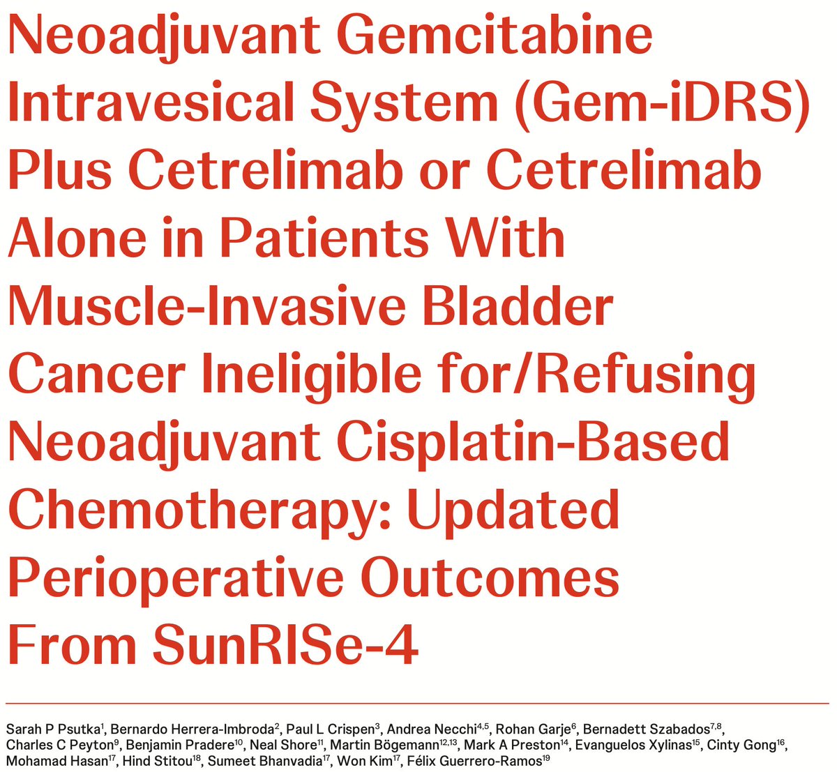 DrFelixGuerrero's tweet photo. 🌉Awesome experience at @ASCO #GU26 in San Francisco
1⃣Speaking at a fully packed room in the Plenary Session: BCG is a M.U.S.T.
2⃣Enjoying at the Trainee and Early Career Networking Luncheon
3⃣Contributing with a poster on surgical outcomes in the SunRISe-4 study @spsutkaMD
4⃣Opportunity to see again great friends
@apolo_andrea @drenriquegrande @raymanneh @g_develasco @cdanicas @elinares13 @dralvaropinto @docjavip @mjuanfi81 @Agarwal_CaB @UroCancerMD @GuardConsortium @brunolarvol @VJOncology @UroDocAsh @achoud72 @jteoh_hk @OncoAlert @ROC_Urologia @Urologia12 @H12Octubre @Martin_AngelMD @GustavoVillold4 @fedelosco @DrYukselUrun @ProfSyedHussain @evanguelosx @BenjaminPradere @siadaneshmand @MattGalsky @AndreaNecchi