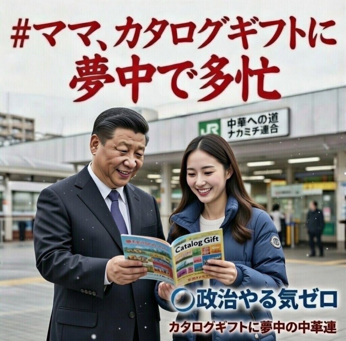 ママ、カタログギフトに夢中w wwwwwwwww🤣