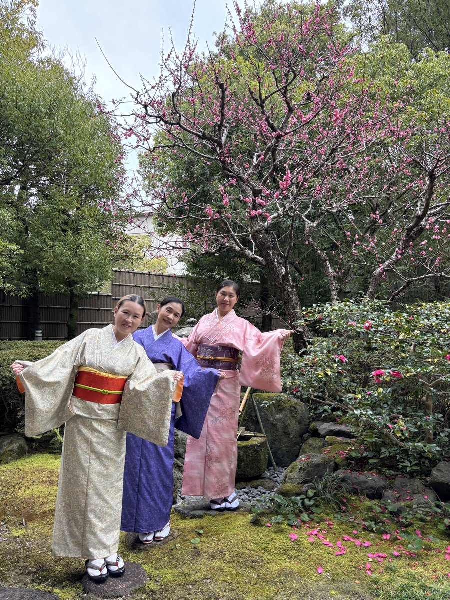 kimono_dressing's tweet photo. Thank you for joining Challenge!KIMONO class 
2026.2.27
 
次のクラスは
3/13と3/27(金)
時間　12:30-14:30
女性限定　要予約 
#kimono #challengekimono #enjoykimono #kokoka #cosmos 
#京都　#着付け　#着物でお出掛け https://t.co/jb0Jw1iImo