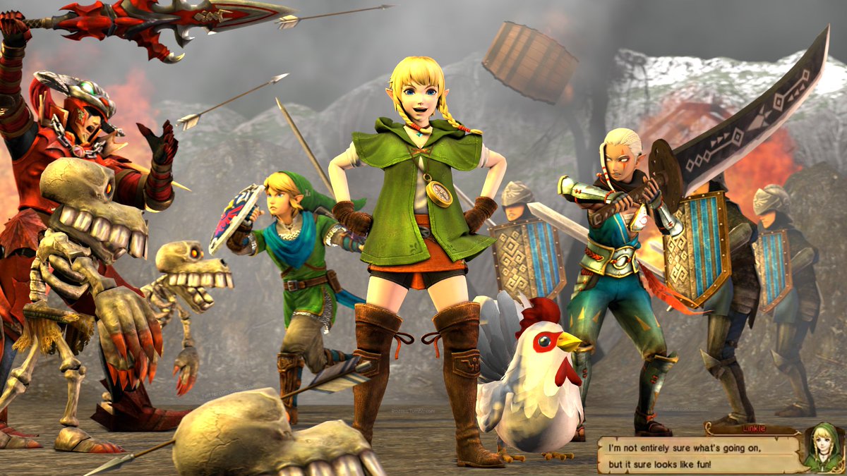 RoaxesChao's tweet photo. Linkle enters the battle!
picture inspired by and message bubble from
https://t.co/hhBfPCzI30
- - - -
#linkle #hyrulewarriors #zelda #legendofzelda #tloz #SFM #sourcefilmmaker https://t.co/qv5SuJbOG4