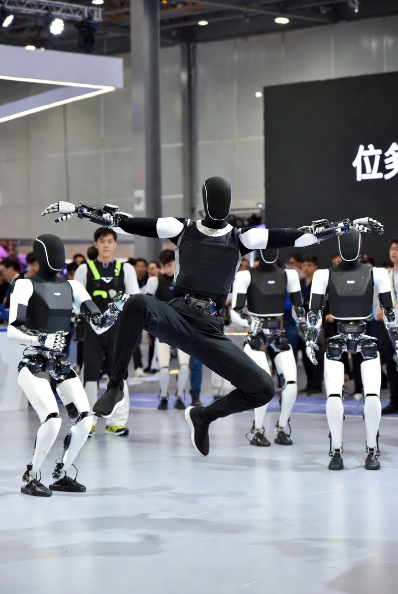 SightRoll's tweet photo. Physical AI is accelerating fast: Unitree G1 bots stole China’s 2026 Spring Festival show with kung-fu flips. Targeting 10–20k units this year. Meanwhile, Atlas hits factories and Optimus scales. Is China leading embodied AI? 🤖🥋  
#Robotics #AI2026 https://t.co/eOo7QfDf8q