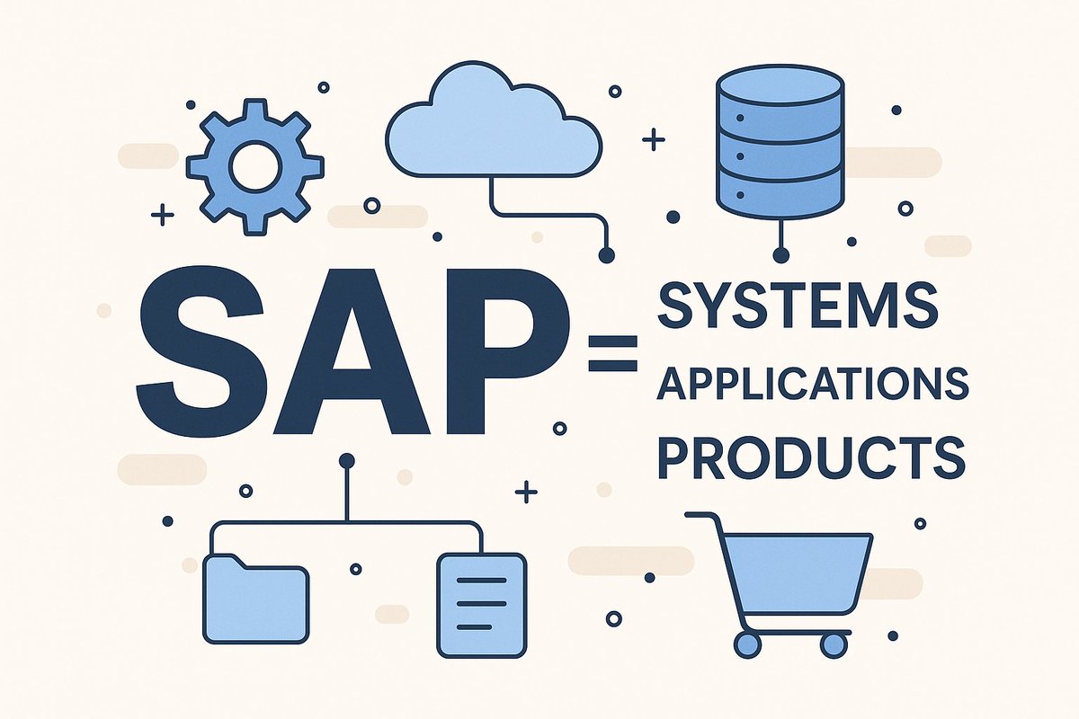 jenslaw_'s tweet photo. #LearnSAP Day 1.
What is SAP?
SAP stands for Systems, Applications, and Products in data processing. โ It is an ERP that large organisations use to manage their business.
A Thread ๐๐
World War III / Remove Nigeria / Gumi / Happy New Month / World War 3 / Terrorist
