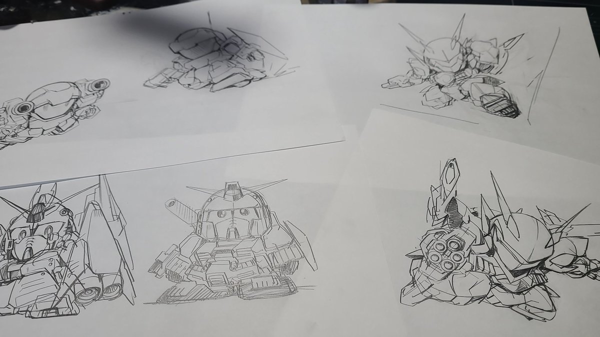 8時から始めてこの枚数………鈍っている!ギギのせいか!! 