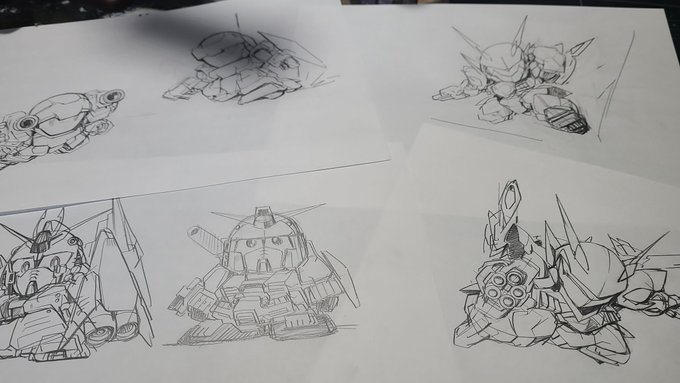 8時から始めてこの枚数………鈍っている!ギギのせいか!! 