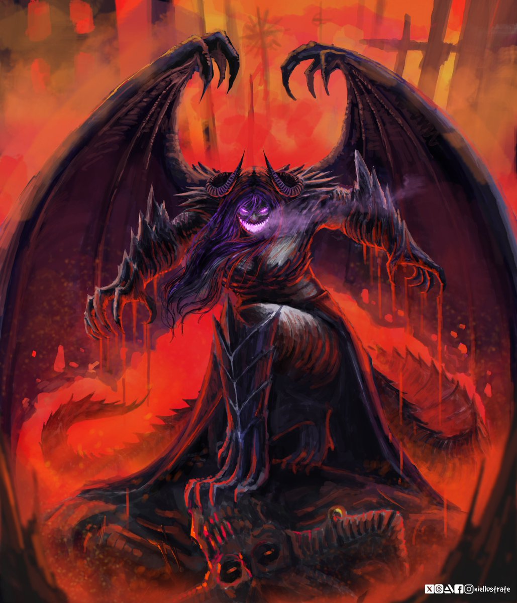 niellustrate's tweet photo. "Yield"

Yield and Served. A new champion of chaos undivided, Sika. Character Commission for @EyeMuto . Thanks my friend. Late upload.

Commission Slots: Open

#WarhammerCommunity #warhammer40k #ChaosUndivided #Commissionart #Illustration #Characterdesign https://t.co/s4xpHYH7oW