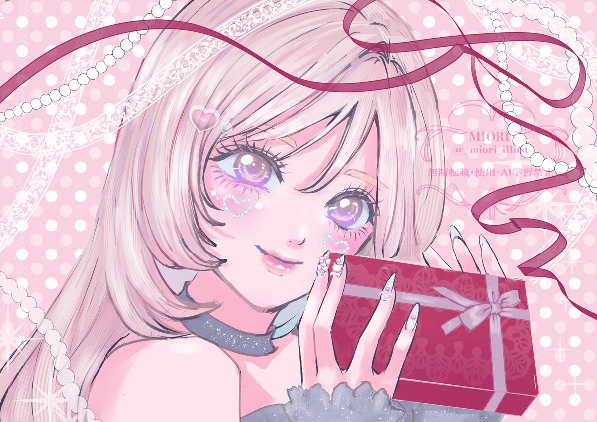 _miori_illust's tweet image. 遅くなってごめんね？

🍫❤︎✨
#ValentinesDay