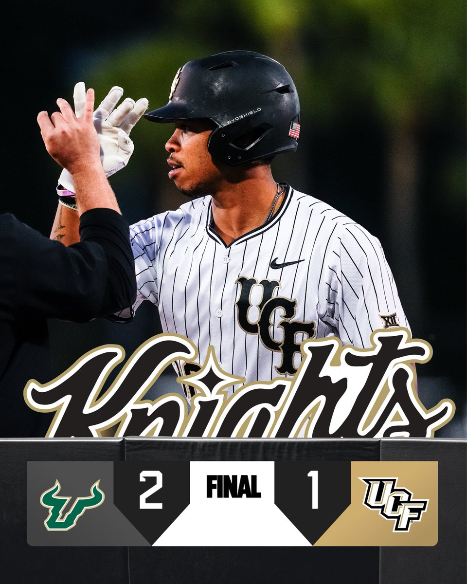 UCF_Baseball's tweet photo. Final from game two. https://t.co/s7Mx5nzzLD