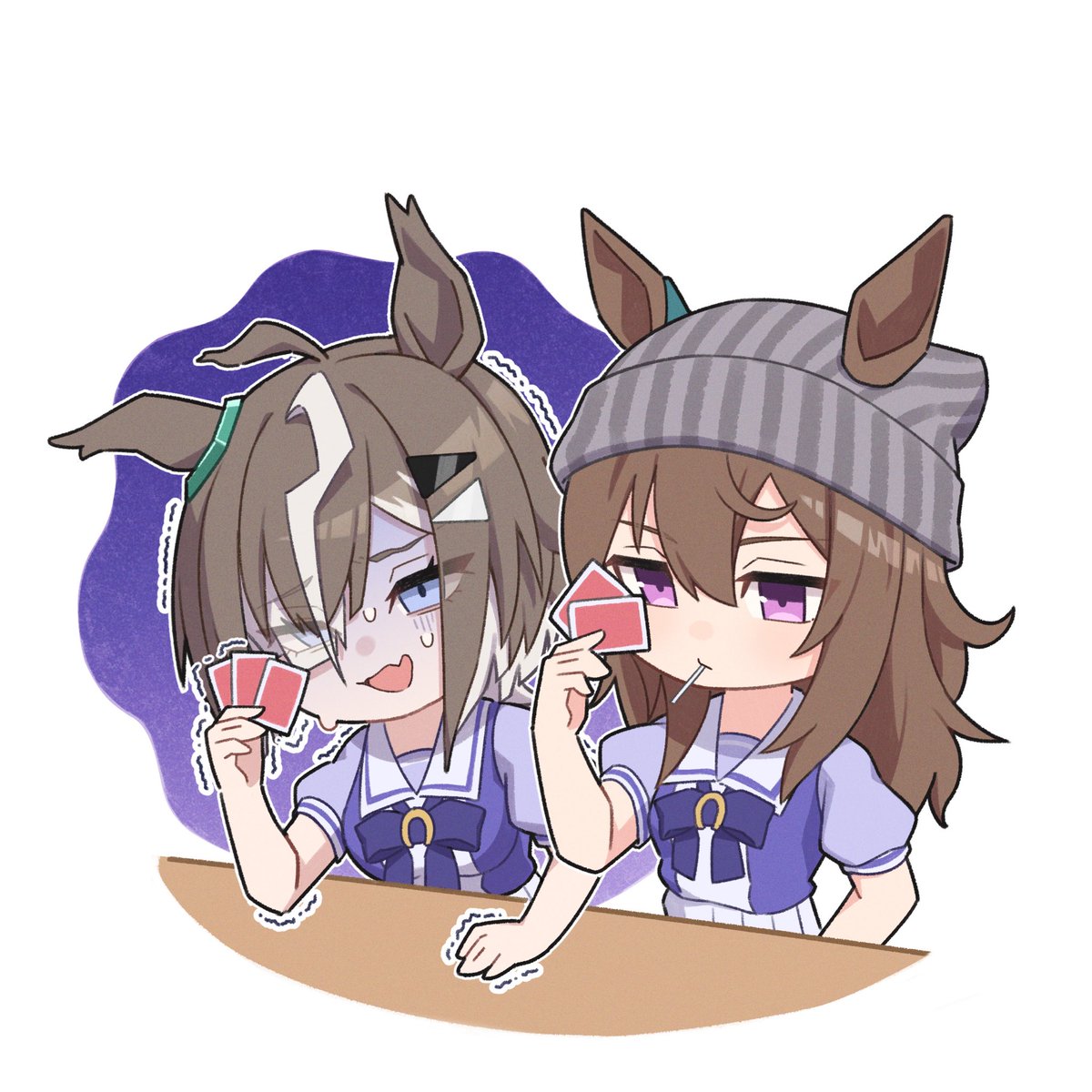 (顔に出過ぎだろ…)