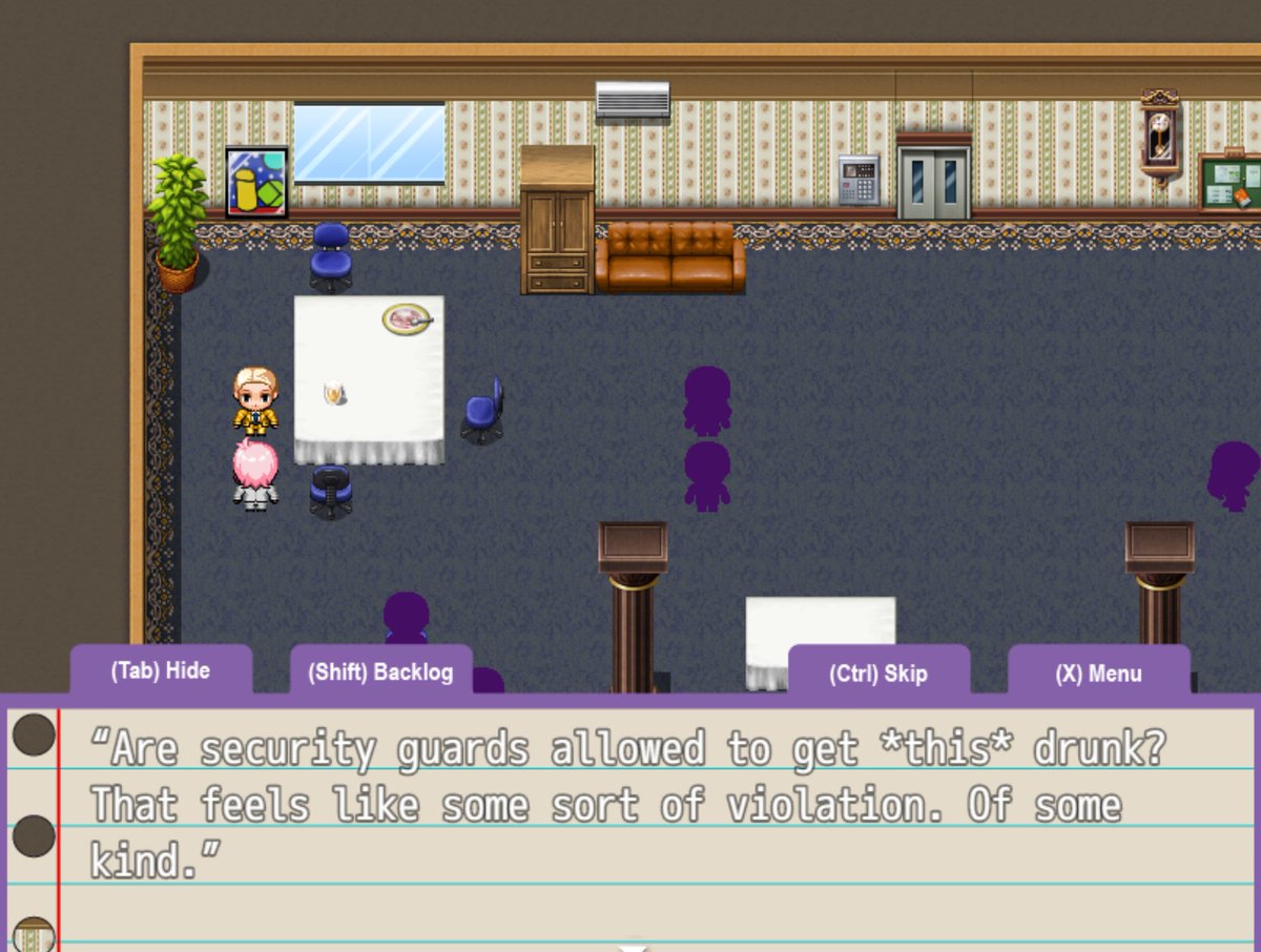 determined_ones's tweet photo. Today's question.
#visualnovel #gamedev #rpgmaker #screenshotsaturday #indiegame #TEGame https://t.co/PE160GL3EF