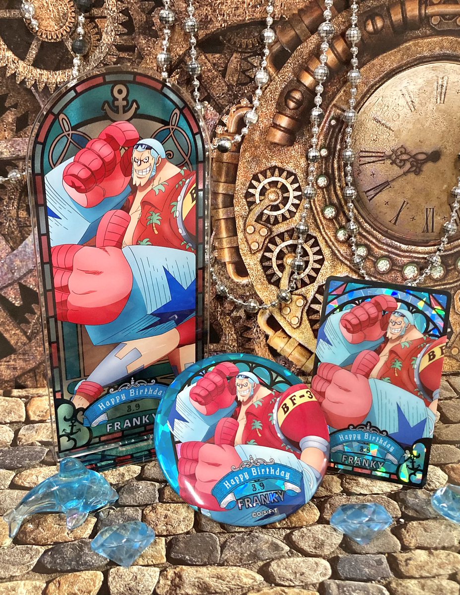 新商品】麦わらストア限定 [3.9 フランキー] ◇HBDステンドグラス風