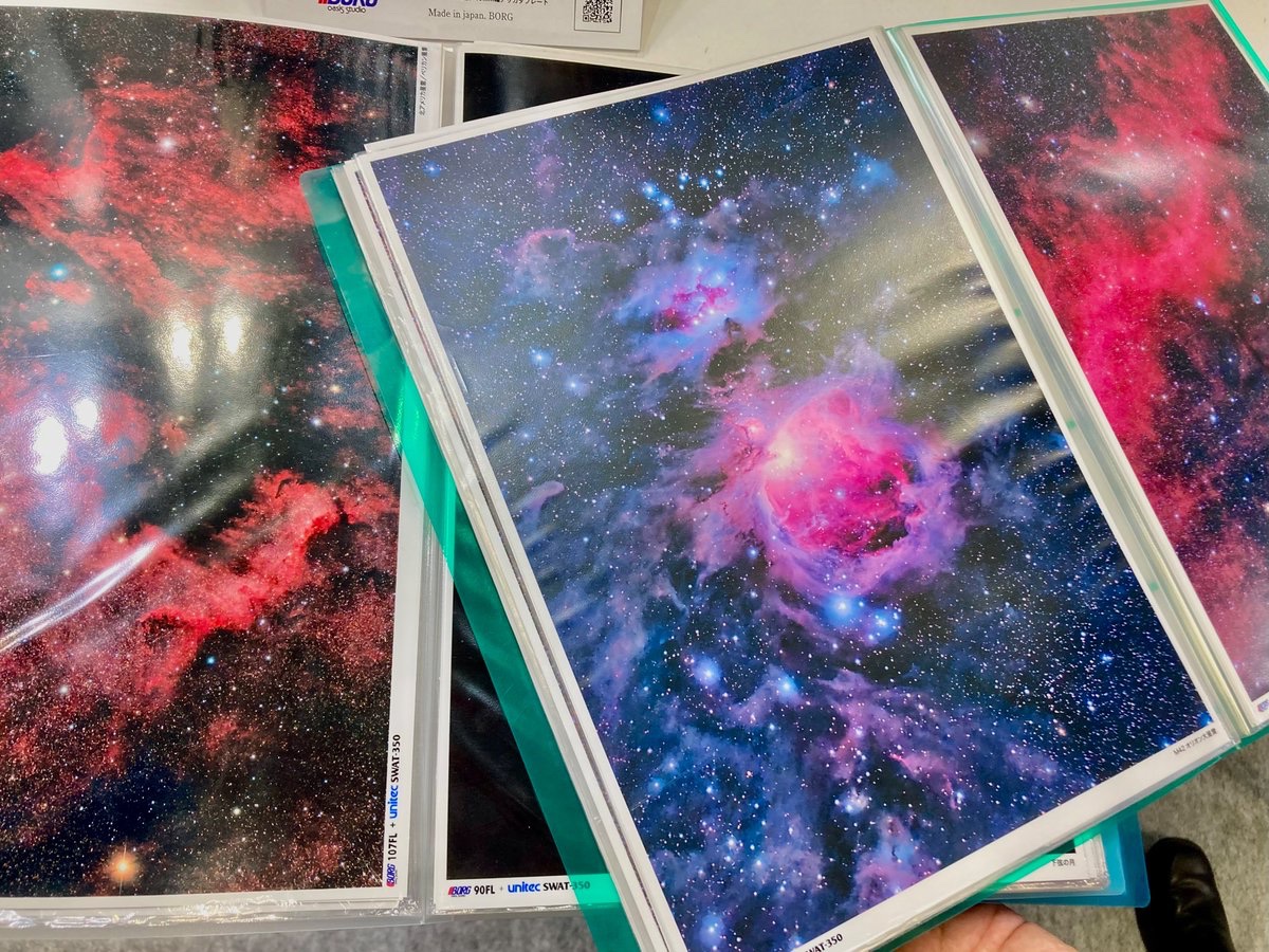 tomytec_borg's tweet image. 口径10cmオーバーの人気モデル、107FL展示中！美麗な作例パネル、アルバムもございます。

※パシフィコ横浜、ブース番号98、ケンコー・トキナーブース内にて。#CPプラス2026 #cpplus2026 #BORG