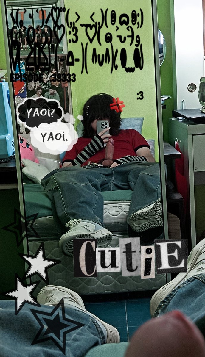 Gatitoqliaoo's tweet photo. Emo boy with hairy c0ck >< ✮~✮
#yaoi #hairycock #gaychile #meow https://t.co/vsaxnXy4zU